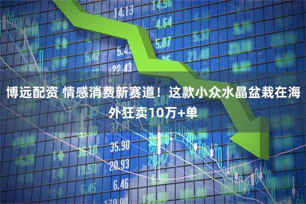 博远配资 情感消费新赛道！这款小众水晶盆栽在海外狂卖10万+单